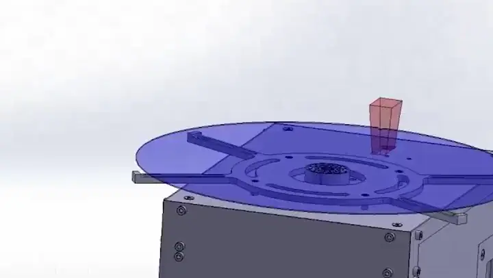 Aligner를 이용한 웨이퍼 기준 정렬 구조 예시