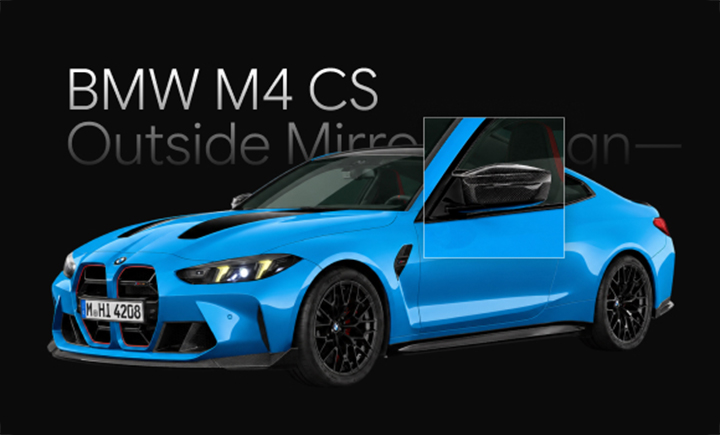 BMW M4 CS Outside Mirror Design 프로젝트 이미지